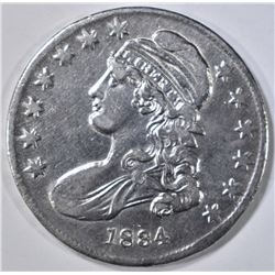 1834 BUST HALF DOLLAR  AU