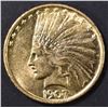 Image 1 : 1907 $10 GOLD INDIAN BU