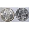 Image 1 : 1881-S & 1885 MORGAN DOLLARS  CH BU