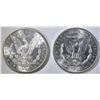 Image 2 : 1881-S & 1885 MORGAN DOLLARS  CH BU