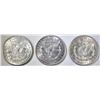 Image 2 : 1921-P,D,S MORGAN DOLLARS  CH BU