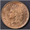 Image 1 : 1873 INDIAN CENT  CH BU  RB