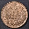 Image 2 : 1873 INDIAN CENT  CH BU  RB