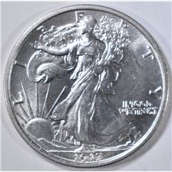 1917 WALKING LIBERTY HALF DOLLAR  CH BU