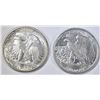 Image 2 : 1937 & 45-D WALKING LIBERTY HALVES  CH BU