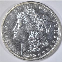 1879-CC MORGAN DOLLAR  AU