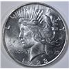 Image 1 : 1923-D PEACE DOLLAR, BU