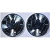 Image 1 : 2-2020 1-oz SILVER CANADA MAPLE LEAF COINS