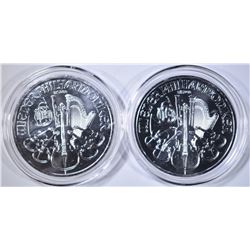 2-2019 AUSTRIA 1-oz SILVER PHILHARMONIC COINS