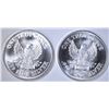 Image 2 : 2-ONE OUNCE SILVER ROUNDS: INCUSE INDIAN