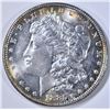 Image 1 : 1885 MORGAN DOLLAR  GEM BU  COLOR!