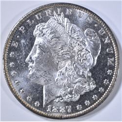 1887-O MORGAN DOLLAR  CH/GEM BU  DMPL