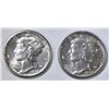 Image 1 : 1934 CH BU FB & 34-D CH BU MERCURY DIMES
