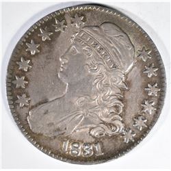 1831 BUST HALF DOLLAR AU
