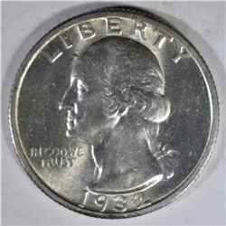 1932-S WASHINGTON QUARTER CH BU
