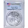 Image 1 : 2003 AMERICAN SILVER EAGLE  PCGS MS-70