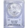 Image 4 : 2005 AMERICAN SILVER EAGLE  PCGS MS-70