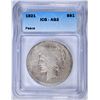 Image 1 : 1921 PEACE DOLLAR  ICG AG-3