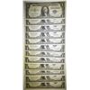 Image 1 : 12 $1 SILVER CERTIFICATES MANY CU