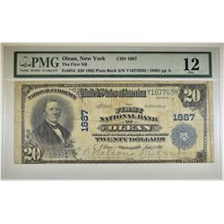 1902 $20 NATIONAL OLEAN NY PMG-12