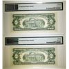Image 2 : 2-1963 $2.00 RED SEAL NOTES, PMG-66 EPQ