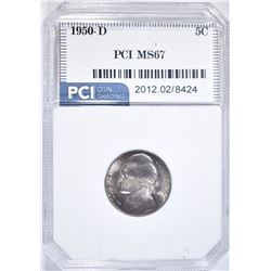 1950-D JEFFERSON NICKEL, PCI SUPERB GEM BU