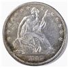 Image 1 : 1867 SEATED LIBERTY HALF DOLLAR AU/BU