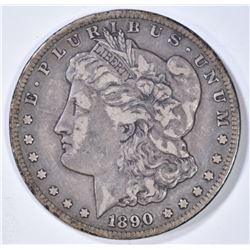 1890-CC MORGAN DOLLAR VF