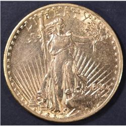 1910-D $20 GOLD ST. GAUDENS  XF