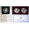 Image 1 : LOT OF 2 PROOF SILVER COMMEMS: