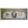 Image 1 : 1934 A $10.00 N. AFRICA SILVER CERTIFICATE, AU