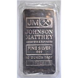 TEN OUNCE JOHNSON MATTEY TEN OUNCE BAR