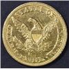 Image 2 : 1849-C $5 GOLD LIBERTY, AU/BU