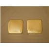 Image 1 : Cufflinks  Silver  Square  Shaped  20s #1082038