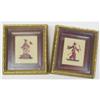 Image 1 : Lovely Petit Point Pair -  PICTURES  #1082300