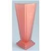 Image 1 : NMV Pink Satin Glass Modernistic Vase #1082666