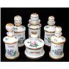 Image 1 : German Porcelain Lotion Bottle Vanity Set #1082787