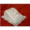 Image 1 : White Covered Cheese Dish #1083314