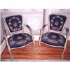 Image 1 : French Needlepoint Chairs 19th Century #1092694