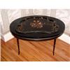 Image 1 : Paper Mache Tray Coffee Table England 19th #1092767