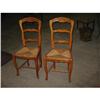 Image 1 : French Set of 6 rush Chairs c.1940 #1092916