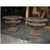 Image 1 : Pair of French Cast Iron Urns #1092919