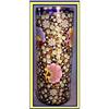 Image 1 : COBALT MOSER GLASS VASE V RICH ENAMEL GILDING #1093584