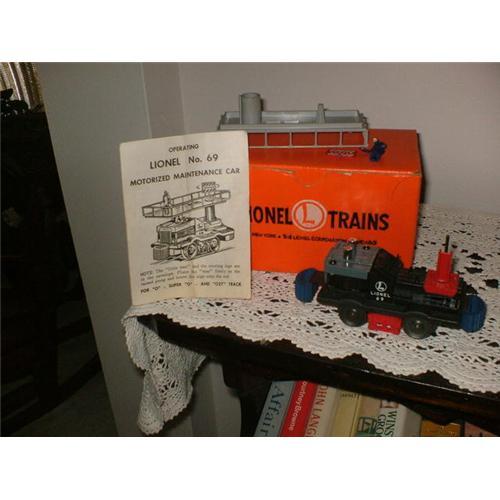 Lionel Motorized Maintenance Car 69 IN BOX 1106363