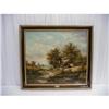Image 1 : ORIGINAL H BAUMGART OIL PAINTING, FROM MENSING #1106591