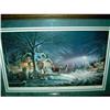 Image 1 : Terry Redlin Framed Print 'Winter Wonderland' #1106622
