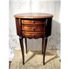 Image 1 : Petite French Sewing Table with marquetry #1106929