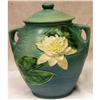 Image 1 : ROSEVILLE WATER LILY COOKIE JAR1-8 IN. #1114693