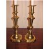 Image 1 : Pair of Brass Push-up candlesticks #1114861