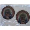 Image 1 : Native American Indian Ceramic Plaques #1114961